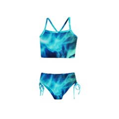 Glow Bomb  Girls  Tankini Swimsuit by MRNStudios