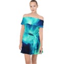 Glow Bomb  Off Shoulder Chiffon Dress View1