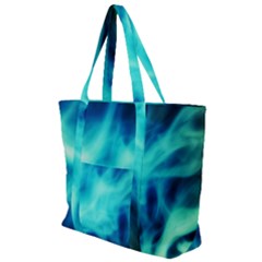Glow Bomb  Zip Up Canvas Bag by MRNStudios