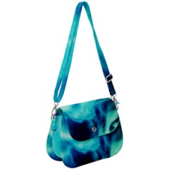 Glow Bomb  Saddle Handbag by MRNStudios