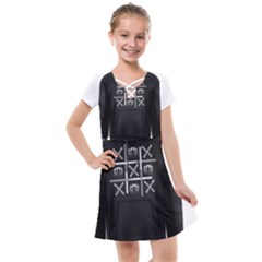 Tic Tac Monster Kids  Cross Web Dress by TheFanSign