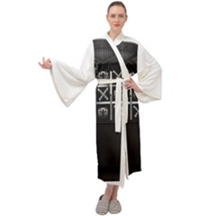 Tic Tac Monster Maxi Velour Kimono by TheFanSign