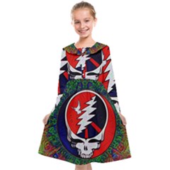 Grateful Dead - Kids  Midi Sailor Dress