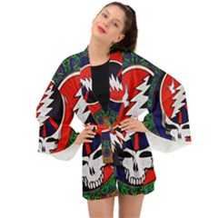 Grateful Dead - Long Sleeve Kimono by Sapixe