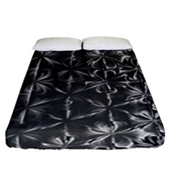 Lunar Eclipse Abstraction Fitted Sheet (queen Size) by MRNStudios