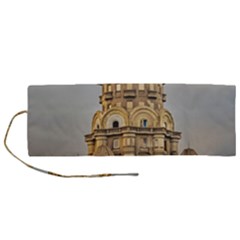 Salvo Palace Exterior View, Montevideo, Uruguay Roll Up Canvas Pencil Holder (m) by dflcprintsclothing