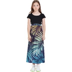 Tropical Leaves Kids  Skirt by goljakoff