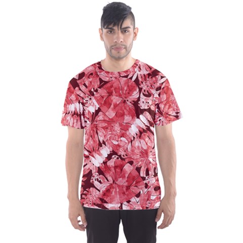 Red Leaves Men s Sport Mesh Tee by goljakoff