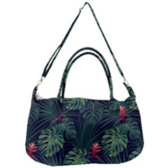 Tropical Flowers Removal Strap Handbag