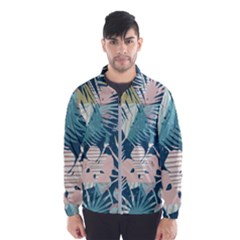 Abstract Flowers Men s Windbreaker by goljakoff