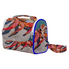 Colored Crab, Galapagos Island, Ecuador Satchel Shoulder Bag by dflcprintsclothing