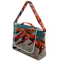 Colored Crab, Galapagos Island, Ecuador Box Up Messenger Bag by dflcprintsclothing