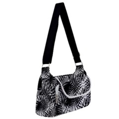 Tropical Leafs Pattern, Black And White Jungle Theme Multipack Bag by Casemiro
