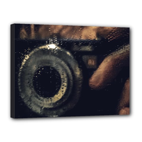 Creative Undercover Selfie Canvas 16  x 12  (Stretched)
