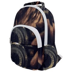 Creative Undercover Selfie Rounded Multi Pocket Backpack by dflcprintsclothing