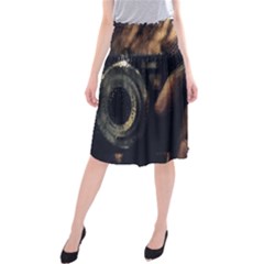 Creative Undercover Selfie Midi Beach Skirt