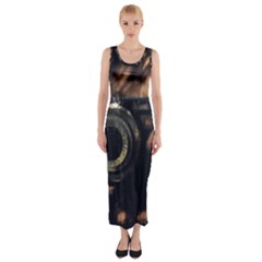 Creative Undercover Selfie Fitted Maxi Dress