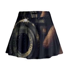 Creative Undercover Selfie Mini Flare Skirt by dflcprintsclothing