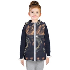 Creative Undercover Selfie Kids  Hooded Puffer Vest