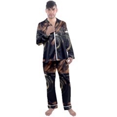 Creative Undercover Selfie Men s Long Sleeve Satin Pyjamas Set