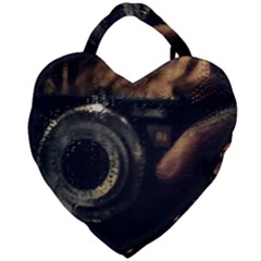 Creative Undercover Selfie Giant Heart Shaped Tote