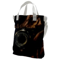 Creative Undercover Selfie Canvas Messenger Bag by dflcprintsclothing
