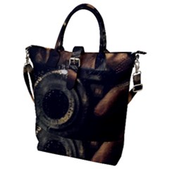 Creative Undercover Selfie Buckle Top Tote Bag