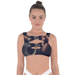 Creative Undercover Selfie Bandaged Up Bikini Top