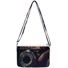 Creative Undercover Selfie Double Gusset Crossbody Bag by dflcprintsclothing