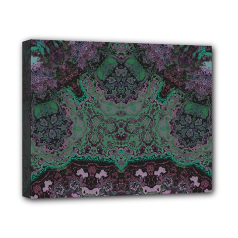 Mandala Corset Canvas 10  X 8  (stretched) by MRNStudios