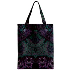 Mandala Corset Zipper Classic Tote Bag by MRNStudios