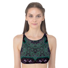 Mandala Corset Tank Bikini Top