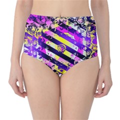 Pop Punk Mandala Classic High-waist Bikini Bottoms by MRNStudios