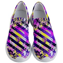 Pop Punk Mandala Women s Lightweight Slip Ons by MRNStudios