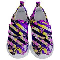 Pop Punk Mandala Kids  Velcro No Lace Shoes by MRNStudios