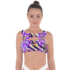 Pop Punk Mandala Bandaged Up Bikini Top by MRNStudios