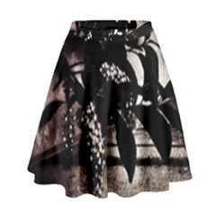 Dark Spring High Waist Skirt by MRNStudios