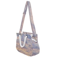 Cloudscape Photo Print Rope Handles Shoulder Strap Bag by dflcprintsclothing