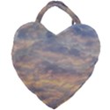 Cloudscape Photo Print Giant Heart Shaped Tote View2