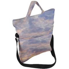 Cloudscape Photo Print Fold Over Handle Tote Bag by dflcprintsclothing