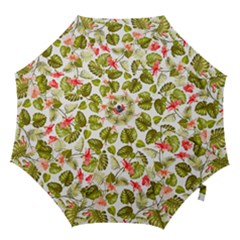 Tropical Flowers Hook Handle Umbrellas (small)