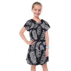 Fallen Leaves Kids  Drop Waist Dress by goljakoff