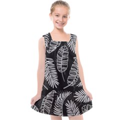 Fallen Leaves Kids  Cross Back Dress by goljakoff