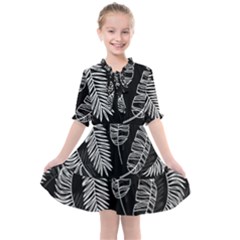 Fallen Leaves Kids  All Frills Chiffon Dress by goljakoff