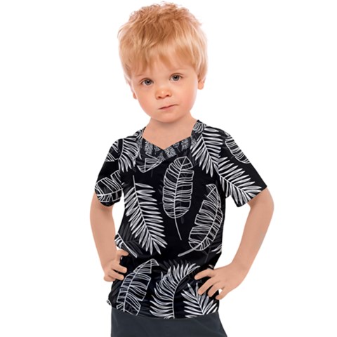 Fallen Leaves Kids  Sports Tee by goljakoff