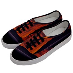 Las Aguilas Viewpoint, El Chalten, Argentina Men s Classic Low Top Sneakers by dflcprintsclothing