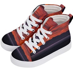 Las Aguilas Viewpoint, El Chalten, Argentina Kids  Hi-Top Skate Sneakers