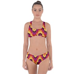 Geometric  Criss Cross Bikini Set by Sobalvarro