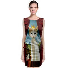 Timmy The Terrible - Sleeveless Velvet Midi Dress by RetroCrazy