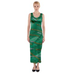 Colors To Celebrate All Seasons Calm Happy Joy Fitted Maxi Dress by pepitasart